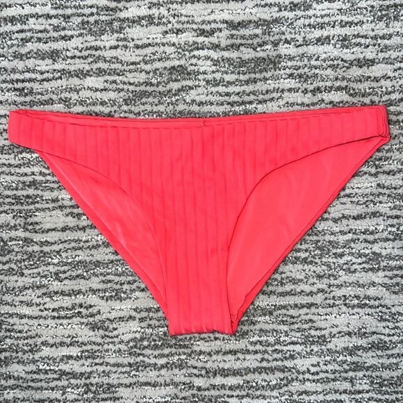 New Bond-Eye Australia Bikini Bottom In Coral Stripe XS - Picture 2 of 14